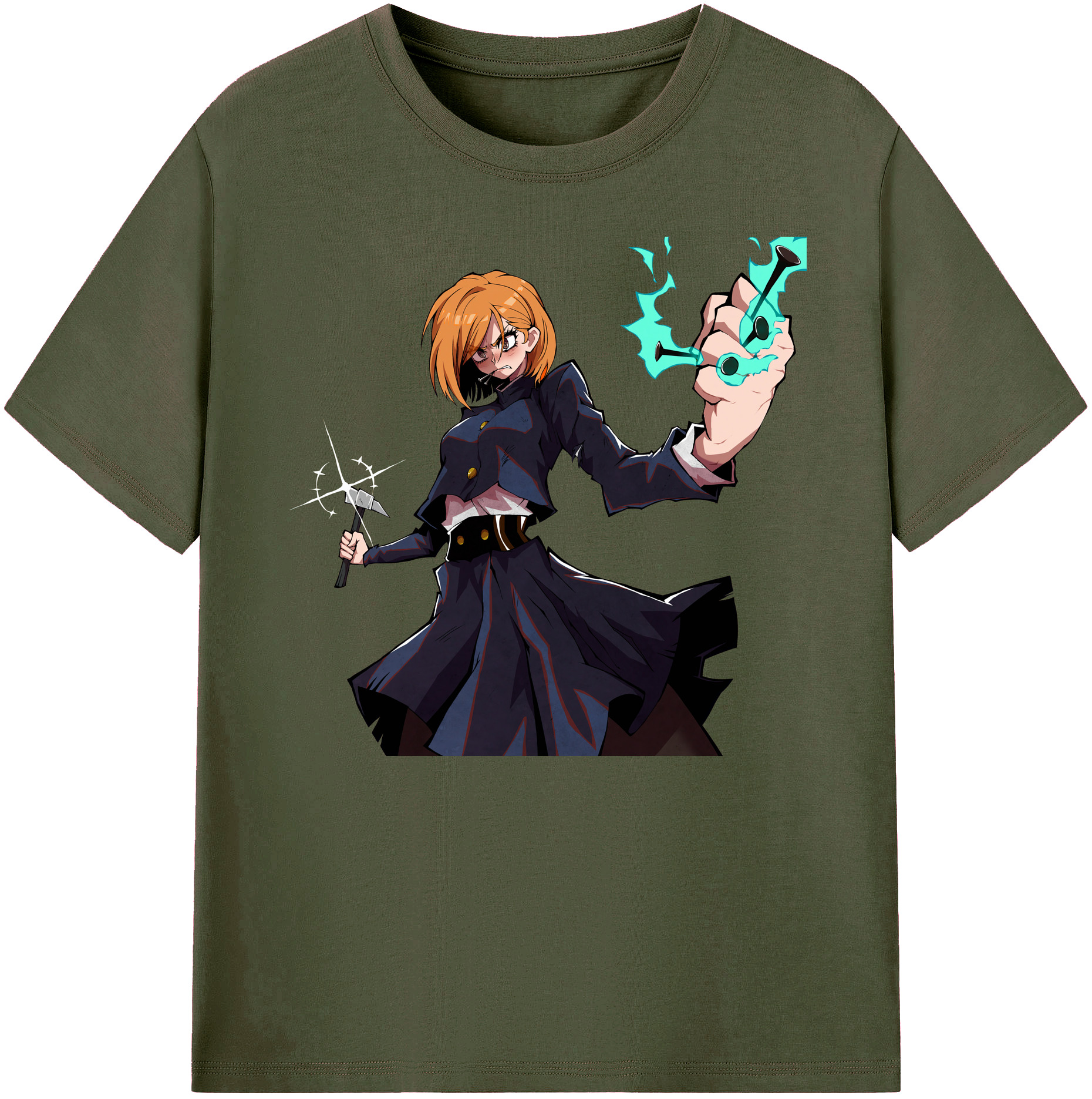 （画像用） 呪術廻戦 Jujutsu Kaisen 綿100％ メンズ半袖Tシャツ｜肌触りやわらか＆通気性